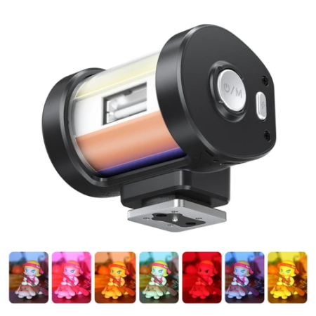 Ulanzi KL01 (L312) - mini lampa błyskowa z wbudowanymi kolorowymi filtrami